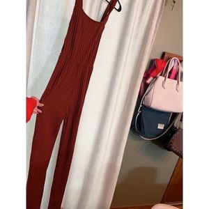 LA Hearts Backless Jumpsuit